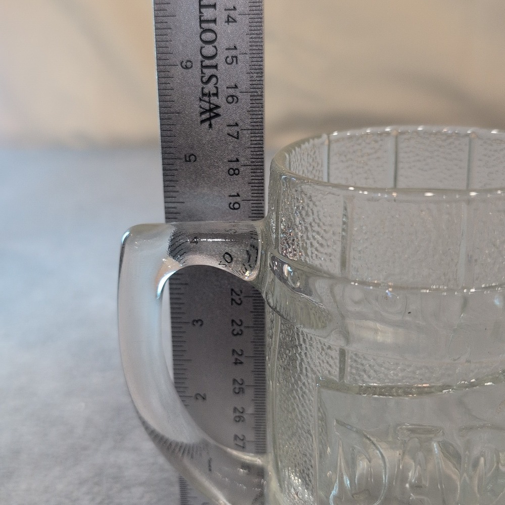 Dad's‎ Root Beer Thick Glass Mug Small Barrel Stein Handle Vintage Gift - Picture 4 of 4